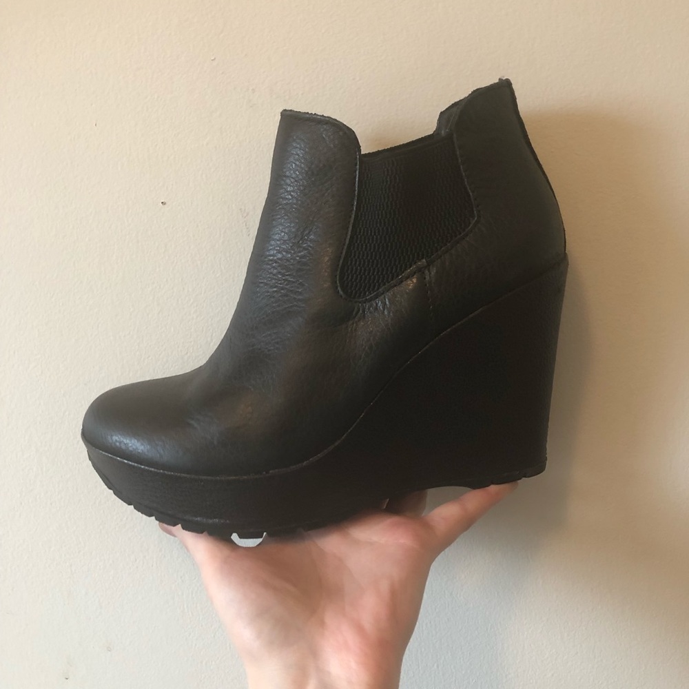 Black booties